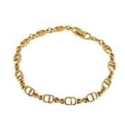 Pre-owned Yellow Gold dior-jewelry Dior Vintage , Yellow , Dames