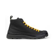 Casual veterschoenen met brede contrasterende veters Panchic , Black ,...