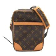 Pre-owned Canvas louis-vuitton-bags Louis Vuitton Vintage , Brown , Da...