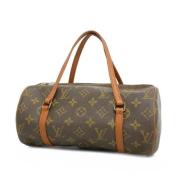 Pre-owned Fabric louis-vuitton-bags Louis Vuitton Vintage , Brown , Da...