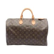 Pre-owned Leather louis-vuitton-bags Louis Vuitton Vintage , Brown , D...