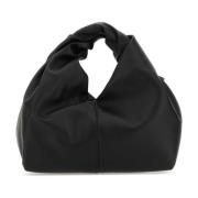 Zwarte leren Mini Twister Hobo handtas JW Anderson , Black , Dames