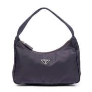 Pre-owned Canvas handbags Prada Vintage , Purple , Dames