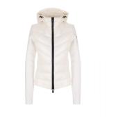 Donsjack Moncler , White , Dames