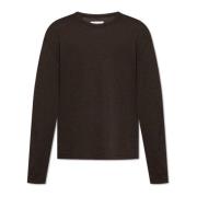 Lange mouwen T-shirt Benny Officine Générale , Brown , Heren