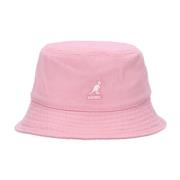 Gewassen katoenen emmerhoed Pepto Rose Kangol , Pink , Heren