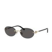 Moderne Zonnebril Model 3104D Tiffany , Black , Dames