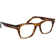 Originele receptbrillen met 3 jaar garantie Tom Ford , Brown , Unisex