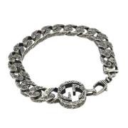 Pre-owned Silver bracelets Gucci Vintage , Gray , Dames