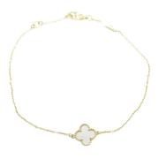 Pre-owned Yellow Gold bracelets Van Cleef & Arpels Pre-owned , White ,...