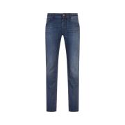 Blauwe Slim Fit Jeans Limited Edition Jacob Cohën , Blue , Heren