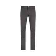 Slim Fit Grijze Broek Jacob Cohën , Gray , Heren