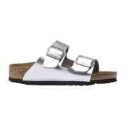 Zilveren Casual Damessandalen Birkenstock , Gray , Dames