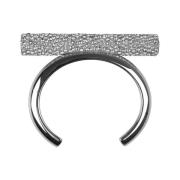 Iconische Cross-Bar Kristal Armband Alexander McQueen , Gray , Dames