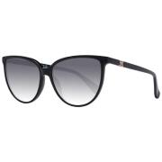 Zwarte Dames Zonnebril Vlinder Stijl Verlooplens Max Mara , Black , Un...