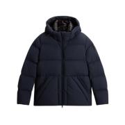 Blauwe Donsjas voor Mannen Woolrich , Blue , Heren