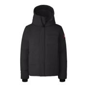 Korte Zwarte Urban Parka Mac Millan Canada Goose , Black , Heren