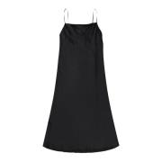 Elegante Babyloma Jurk in Zwart Munthe , Black , Dames