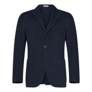 Blauwe Outerwear Aw24 Stijlvolle Herenjas Boglioli , Blue , Heren