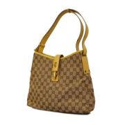 Pre-owned Canvas gucci-bags Gucci Vintage , Brown , Dames