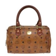 Pre-owned Canvas handbags MCM Pre-owned , Brown , Dames