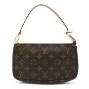 Pre-owned Canvas louis-vuitton-bags Louis Vuitton Vintage , Brown , Da...