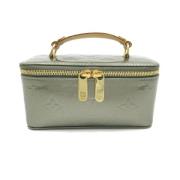 Pre-owned Leather louis-vuitton-bags Louis Vuitton Vintage , Gray , Da...