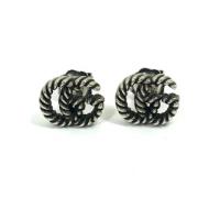 Pre-owned Silver earrings Gucci Vintage , Gray , Dames