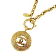 Pre-owned Rose Gold chanel-jewelry Chanel Vintage , Yellow , Dames