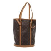 Pre-owned Canvas louis-vuitton-bags Louis Vuitton Vintage , Brown , Da...