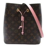 Pre-owned Canvas louis-vuitton-bags Louis Vuitton Vintage , Brown , Da...