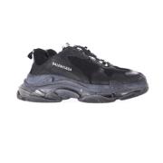 Pre-owned Polyester sneakers Balenciaga Vintage , Black , Heren