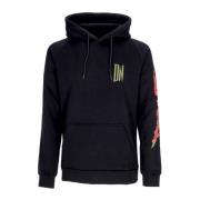 Zwarte Draken Hoodie met Kangoeroezak Dolly Noire , Black , Heren