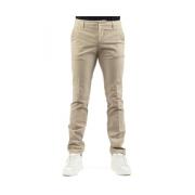 Heren Casual Broek Dondup , Beige , Heren