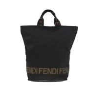 Pre-owned Fabric fendi-bags Fendi Vintage , Black , Dames