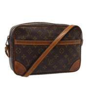 Pre-owned Canvas louis-vuitton-bags Louis Vuitton Vintage , Brown , Da...