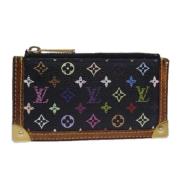 Pre-owned Canvas wallets Louis Vuitton Vintage , Multicolor , Dames