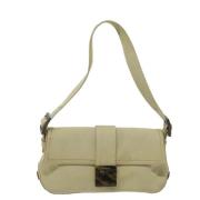 Pre-owned Canvas shoulder-bags Salvatore Ferragamo Pre-owned , Beige ,...