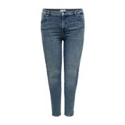 Speciale Blauw Grijs Denim Jeans Only Carmakoma , Blue , Dames