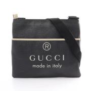 Pre-owned Leather gucci-bags Gucci Vintage , Black , Dames