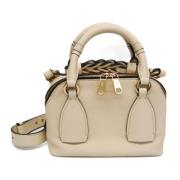 Pre-owned Leather handbags Chloé Pre-owned , Beige , Dames