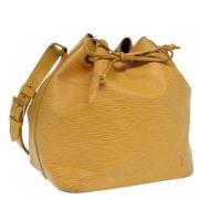 Pre-owned Leather louis-vuitton-bags Louis Vuitton Vintage , Yellow , ...