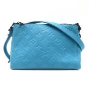 Pre-owned Leather louis-vuitton-bags Louis Vuitton Vintage , Blue , Da...