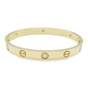 Pre-owned Yellow Gold bracelets Cartier Vintage , Yellow , Dames