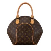 Pre-owned Canvas handbags Louis Vuitton Vintage , Brown , Dames