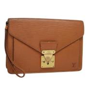 Pre-owned Leather louis-vuitton-bags Louis Vuitton Vintage , Brown , D...