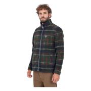 Tartan Sherpa Jas Barbour , Green , Heren