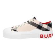 Cotton sneakers Burberry , Multicolor , Dames