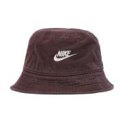 Earth Wash Bucket Hat Sportswear Nike , Brown , Unisex