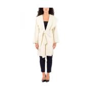 Damesjas Stijlvol Klassiek Ontwerp Max Mara , White , Dames